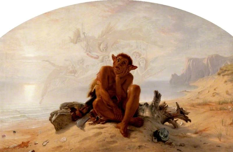 Calibano da La Tempesta